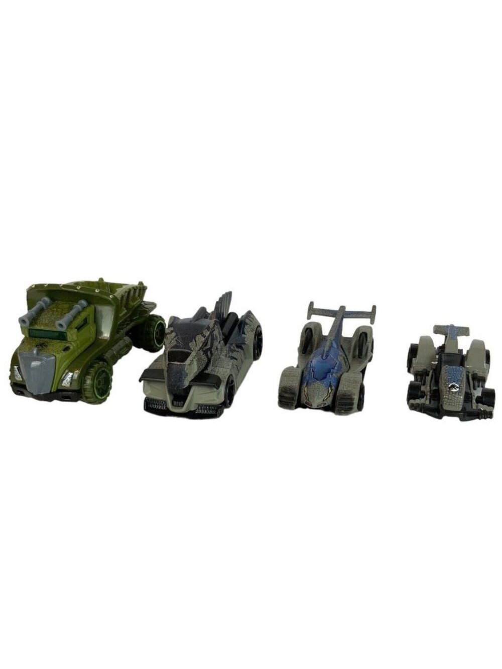 Hot Wheels Jurassic World 4-Pack Dinosaur Character Cars Set